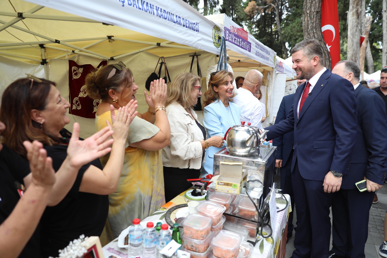 12. Uluslararası Balkan Şenliği Buca’ya renk kattı